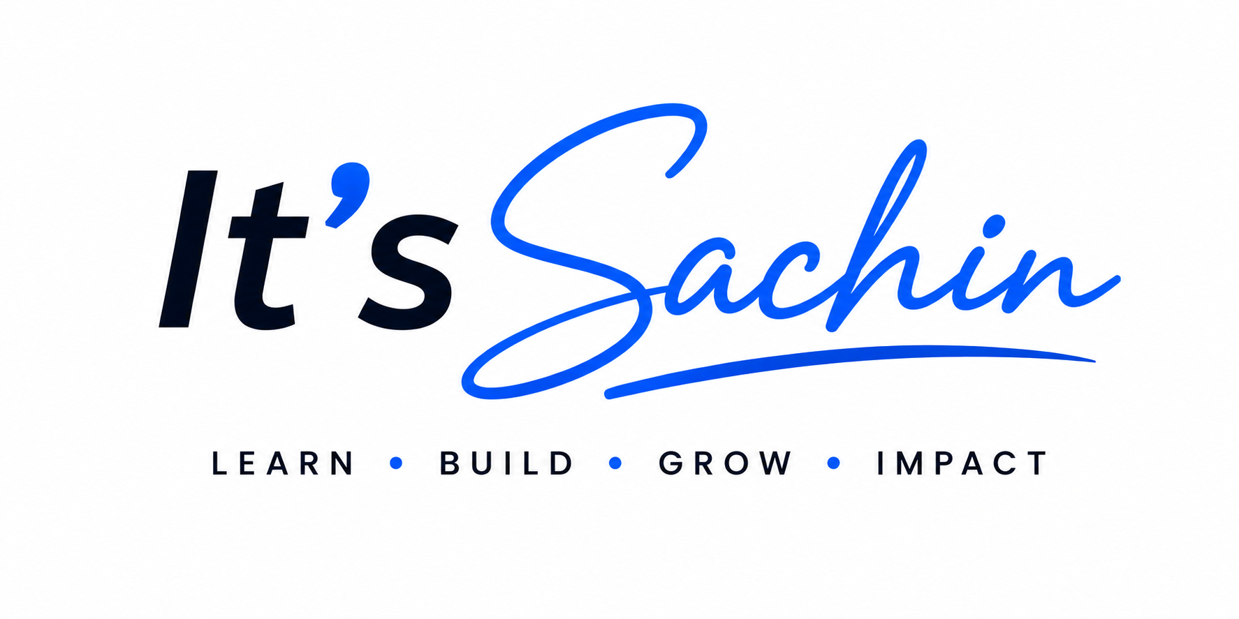 It's Sachin